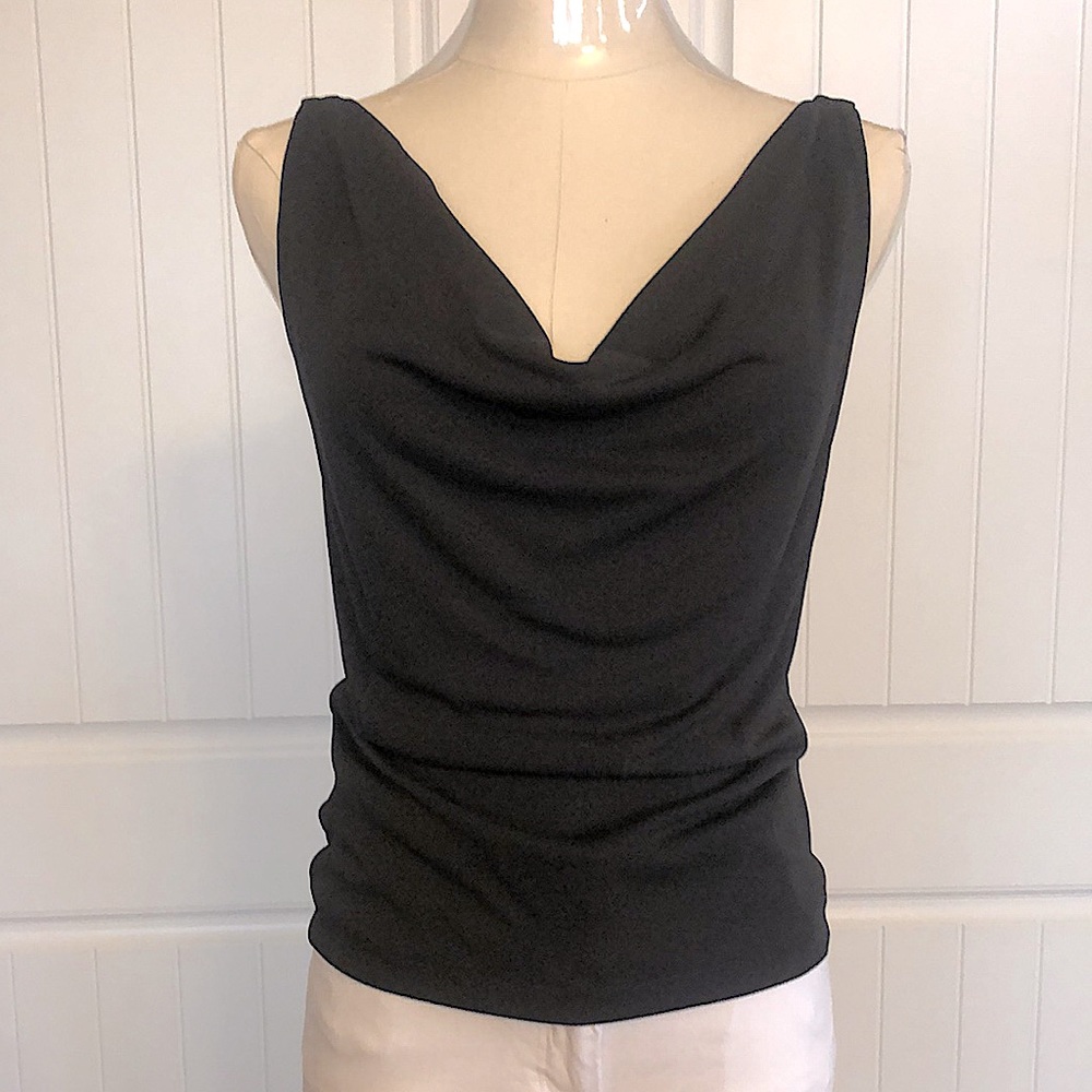 The Limited, black, sleeveless top